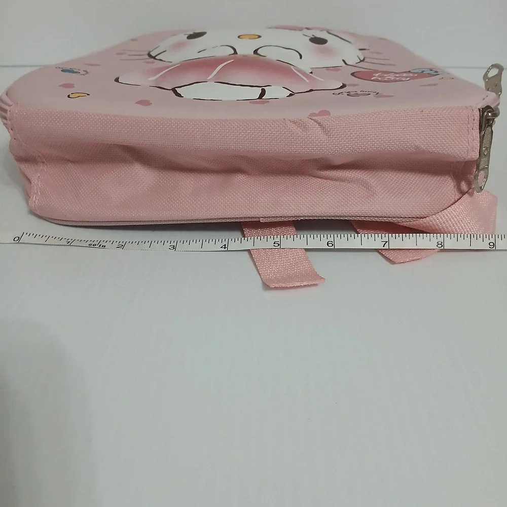 Pink‎ 3D Hello Kitty Backpack Kids School Bag Cute Character Design New